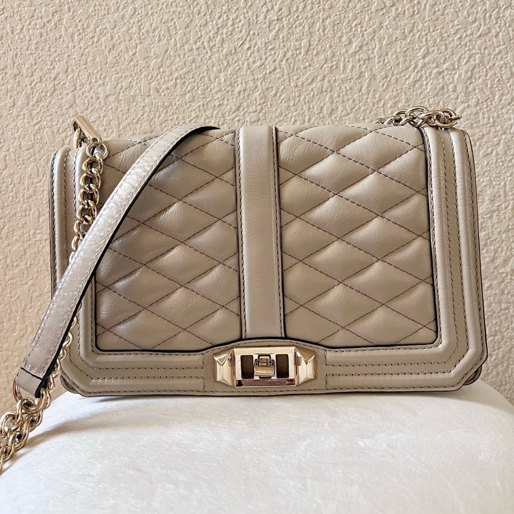 Rebecca Minkoff gold chain handbag